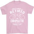 A Retired Chiropractor Looks Like Mens T-Shirt Cotton Gildan Light Pink