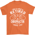 A Retired Chiropractor Looks Like Mens T-Shirt Cotton Gildan Orange