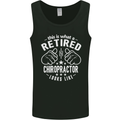 A Retired Chiropractor Looks Like Mens Vest Tank Top Black