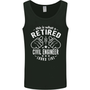 A Retired Civil Engineer Looks Like Mens Vest Tank Top Black