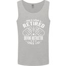 A Retired Driving Instructor Looks Like Mens Vest Tank Top Sports Grey