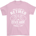 A Retired Estate Agent Looks Like Mens T-Shirt Cotton Gildan Light Pink