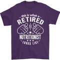A Retired Nutritionist Looks Like Mens T-Shirt Cotton Gildan Purple