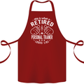 A Retired Personal Trainer Looks Like Cotton Apron 100% Organic Maroon