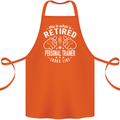 A Retired Personal Trainer Looks Like Cotton Apron 100% Organic Orange