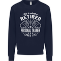 A Retired Personal Trainer Looks Like Mens Sweatshirt Jumper Navy Blue