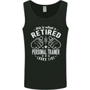 A Retired Personal Trainer Looks Like Mens Vest Tank Top Black