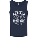 A Retired Personal Trainer Looks Like Mens Vest Tank Top Navy Blue