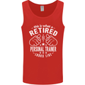 A Retired Personal Trainer Looks Like Mens Vest Tank Top Red