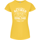 A Retired Personal Trainer Looks Like Womens Petite Cut T-Shirt Yellow
