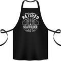 A Retired Scaffolder Looks Like Cotton Apron 100% Organic Black