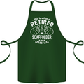 A Retired Scaffolder Looks Like Cotton Apron 100% Organic Forest Green