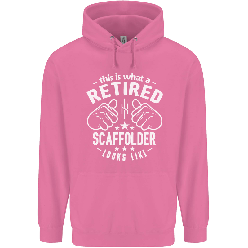 A Retired Scaffolder Looks Like Mens 80% Cotton Hoodie Azelea