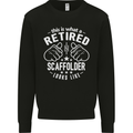 A Retired Scaffolder Looks Like Mens Sweatshirt Jumper Black