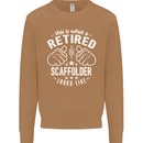 A Retired Scaffolder Looks Like Mens Sweatshirt Jumper Caramel Latte
