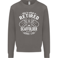 A Retired Scaffolder Looks Like Mens Sweatshirt Jumper Charcoal