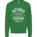 A Retired Scaffolder Looks Like Mens Sweatshirt Jumper Irish Green