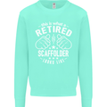 A Retired Scaffolder Looks Like Mens Sweatshirt Jumper Peppermint