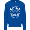 A Retired Scaffolder Looks Like Mens Sweatshirt Jumper Royal Blue