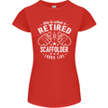 A Retired Scaffolder Looks Like Womens Petite Cut T-Shirt Red