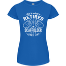 A Retired Scaffolder Looks Like Womens Petite Cut T-Shirt Royal Blue