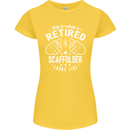 A Retired Scaffolder Looks Like Womens Petite Cut T-Shirt Yellow
