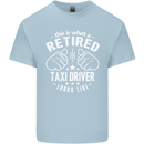 A Retired Taxi Driver Looks Like Mens Cotton T-Shirt Tee Top Light Blue