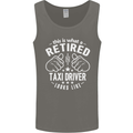 A Retired Taxi Driver Looks Like Mens Vest Tank Top Charcoal
