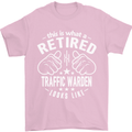 A Retired Traffic Warden Looks Like Mens T-Shirt Cotton Gildan Light Pink