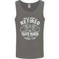A Retired Traffic Warden Looks Like Mens Vest Tank Top Charcoal
