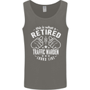 A Retired Traffic Warden Looks Like Mens Vest Tank Top Charcoal