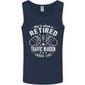 A Retired Traffic Warden Looks Like Mens Vest Tank Top Navy Blue