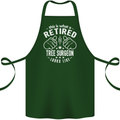 A Retired Tree Surgeon Looks Like Cotton Apron 100% Organic Forest Green