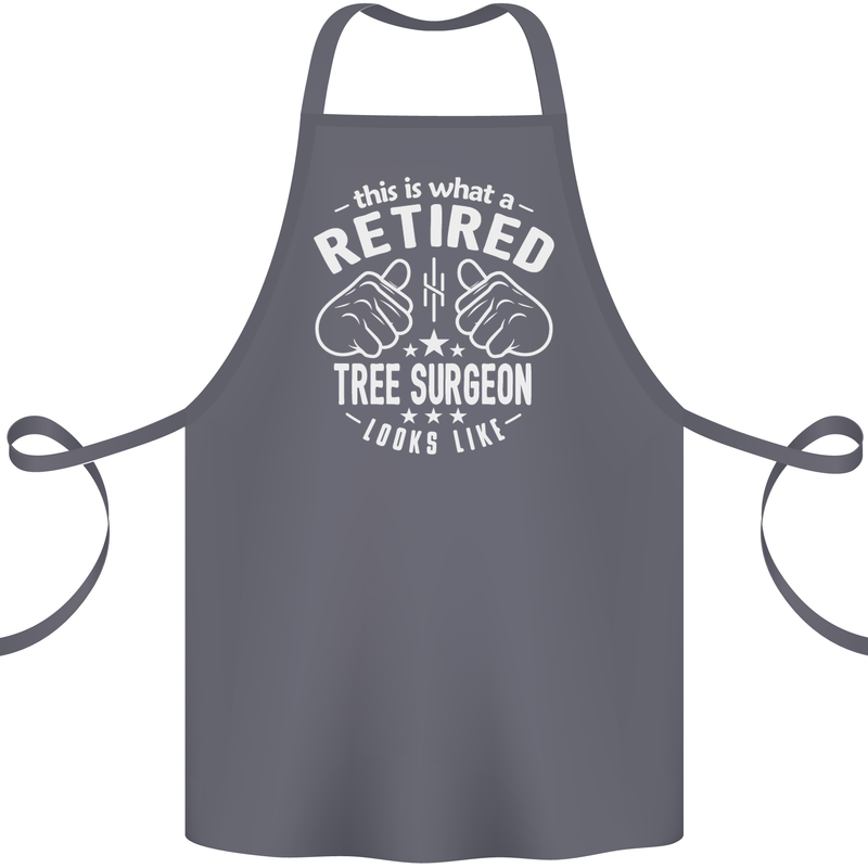 A Retired Tree Surgeon Looks Like Cotton Apron 100% Organic Steel