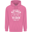 A Retired Tree Surgeon Looks Like Mens 80% Cotton Hoodie Azelea