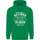 A Retired Tree Surgeon Looks Like Mens 80% Cotton Hoodie Irish Green