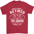 A Retired Tree Surgeon Looks Like Mens T-Shirt Cotton Gildan Red