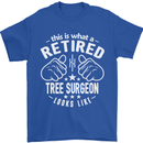A Retired Tree Surgeon Looks Like Mens T-Shirt Cotton Gildan Royal Blue