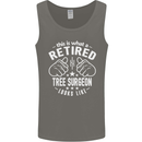A Retired Tree Surgeon Looks Like Mens Vest Tank Top Charcoal