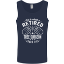 A Retired Tree Surgeon Looks Like Mens Vest Tank Top Navy Blue