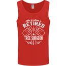 A Retired Tree Surgeon Looks Like Mens Vest Tank Top Red