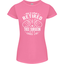 A Retired Tree Surgeon Looks Like Womens Petite Cut T-Shirt Azalea