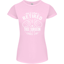 A Retired Tree Surgeon Looks Like Womens Petite Cut T-Shirt Light Pink
