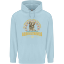 A Retriever Dog Childrens Kids Hoodie Light Blue