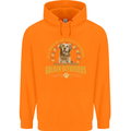 A Retriever Dog Childrens Kids Hoodie Orange