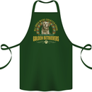 A Retriever Dog Cotton Apron 100% Organic Forest Green
