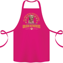 A Retriever Dog Cotton Apron 100% Organic Pink