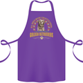 A Retriever Dog Cotton Apron 100% Organic Purple