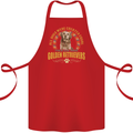 A Retriever Dog Cotton Apron 100% Organic Red
