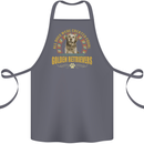 A Retriever Dog Cotton Apron 100% Organic Steel